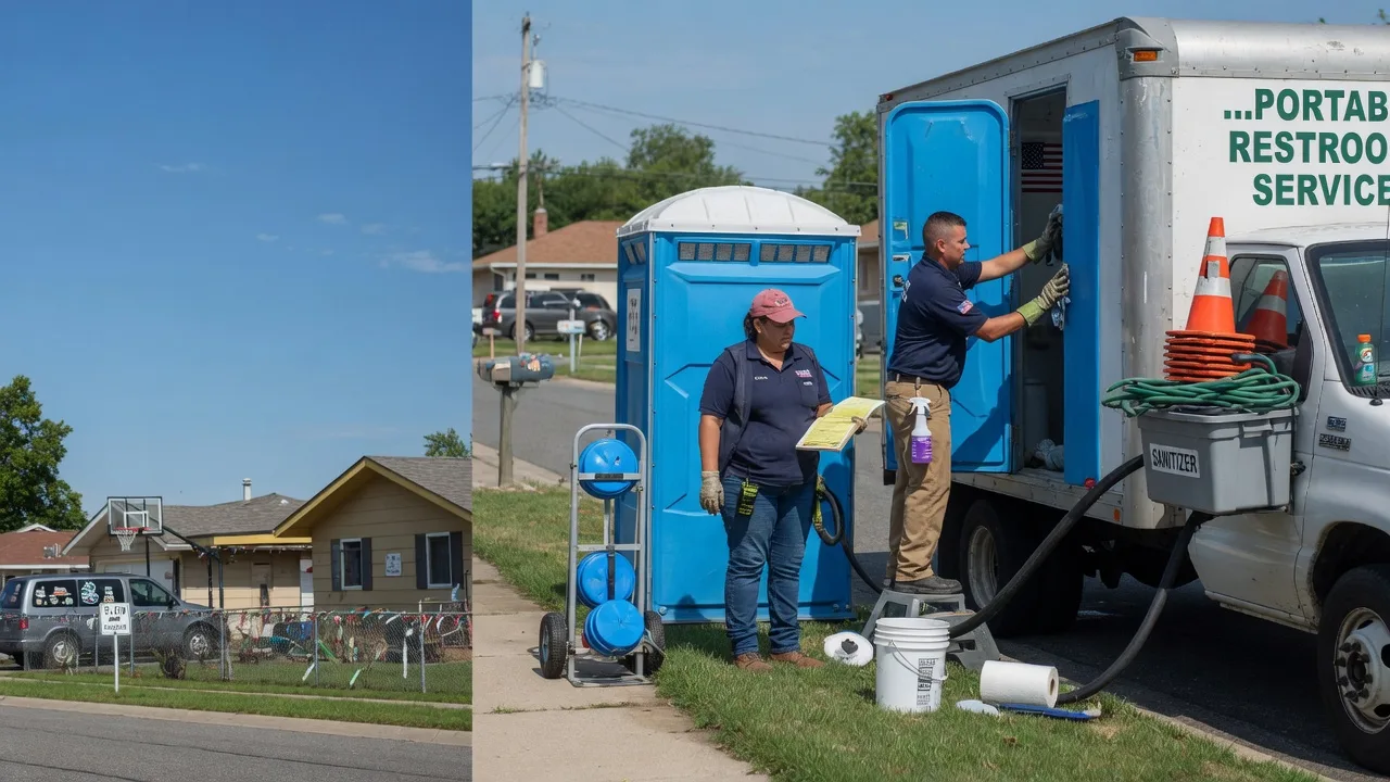 Portable Toilet Rental in Albany, MO near me